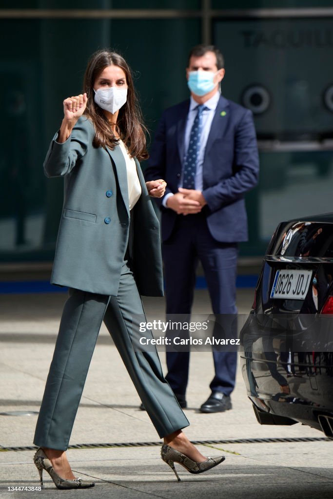 Queen Letizia of Spain Presides The International Congress On Health And Nutrition "FAO-Conxemar" In Vigo