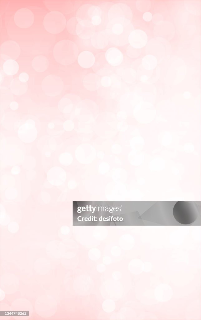 A creative glittery sparkling bokeh soft baby pink Xmas vector backgrounds