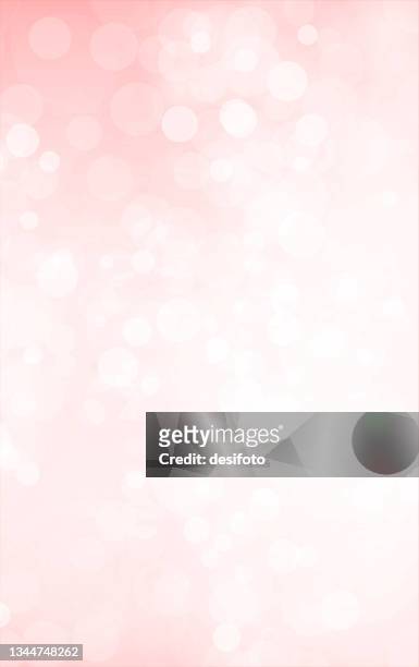 a creative glittery sparkling bokeh soft baby pink xmas vector backgrounds - blinking stock illustrations