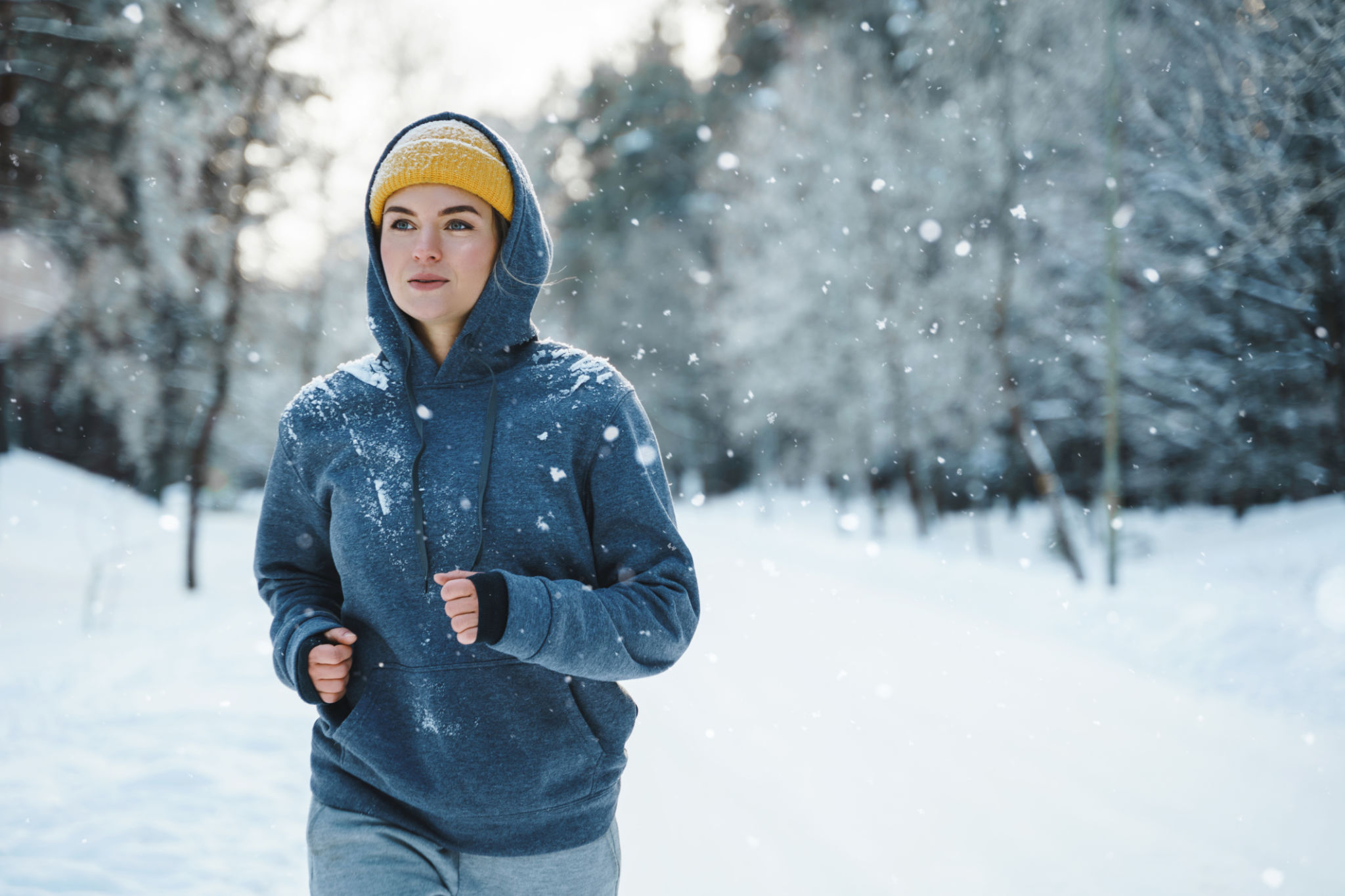 outdoor exercise winter