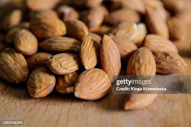 almonds - almond meal stock pictures, royalty-free photos & images