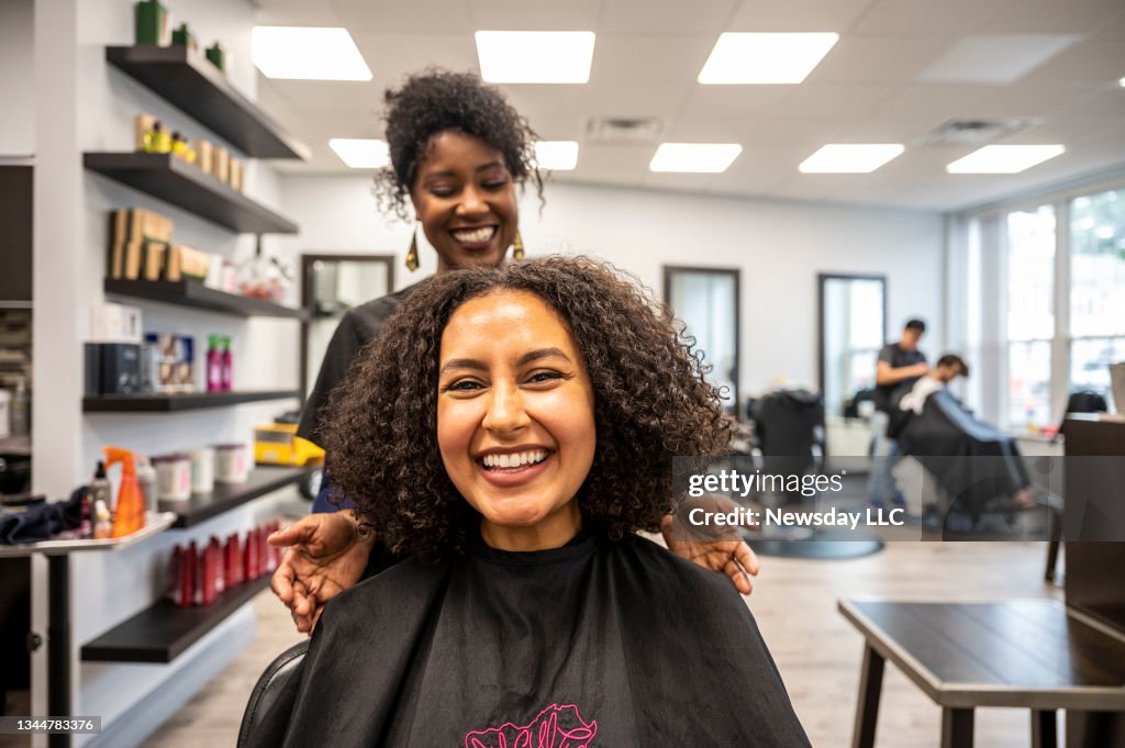 Salon for Naturally Curly Hair on Long Island