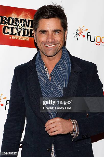 Actor John Stamos attends the Broadway opening night of "Bonnie & Clyde" at the Gerald Schoenfeld Theatre on December 1, 2011 in New York City.