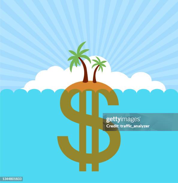 offshore-finanzplatz - steueroase stock-grafiken, -clipart, -cartoons und -symbole