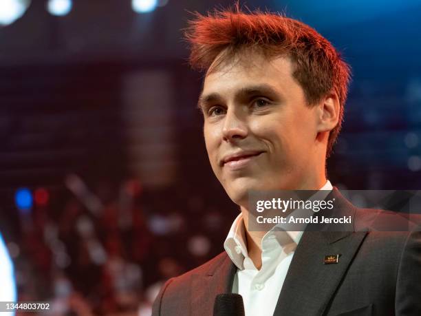 Louis Ducruet attends the Opening Ceremony during The Monaco Gaming Day on October 04, 2021 in Monte-Carlo, Monaco.