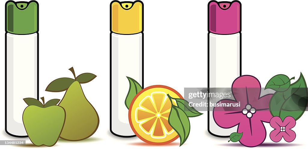 Air fresheners with fruit