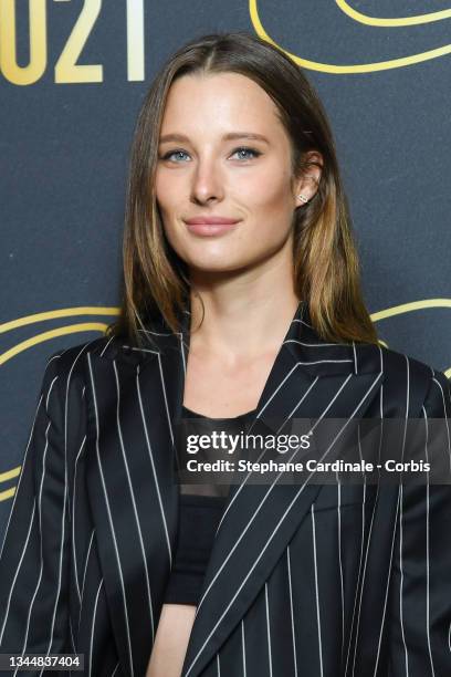 Ilona Smet attends the Etam Womenswear Spring/Summer 2022 show as part of Paris Fashion Week at Opera Garnier on October 04, 2021 in Paris, France.