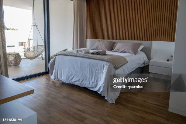 room with balcony - weatherboard stock pictures, royalty-free photos & images