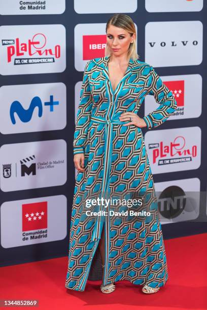 Ludwika Paleta attends the Platino Awards 2021 at IFEMA on October 03, 2021 in Madrid, Spain.