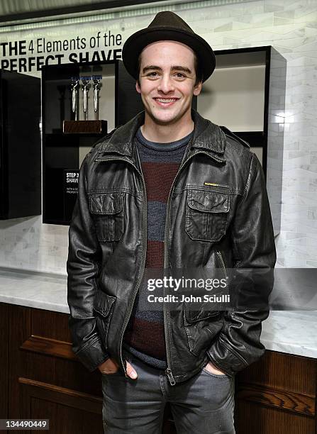 Vincent Piazza attends the opening of The Art of Shaving on December 1, 2011 in Beverly Hills, California.