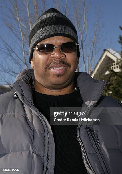 Terence Blanchard during 2006 Sundance Film Festival - Terence Blanchard Outdoor Portraits at Easy Street in Park City, Utah, United States.