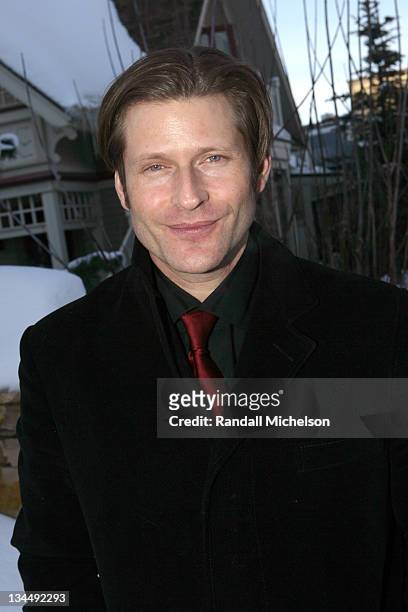 Crispin Glover during 2006 Sundance Film Festival - Courtney Peldon and Crispin Glover Outdoor Portraits in Park City, Utah, United States.