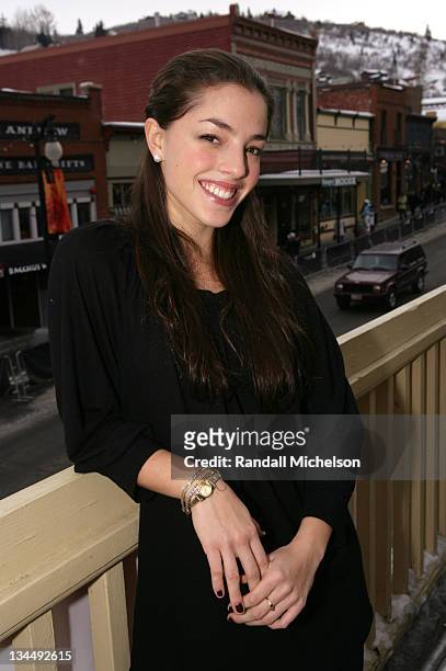 Olivia Thirlby during 2007 Sundance Film Festival - "Snow Angels" Outdoor Portraits in Park City, Utah, United States.