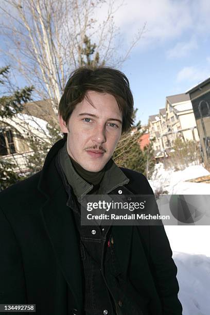 Gabriel Mann during 2006 Sundance Film Festival - "Don't Come Knocking" Outdoor Portraits in Park City, Utah, United States.