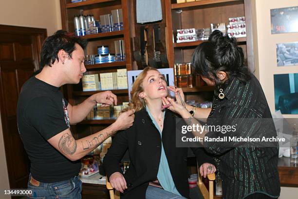 Singer Tift Merritt at Levi's Ranch during 2005 Park City - Tift Merritt's Make-Up Session at Levi's Ranch in Park City, Utah, United States.