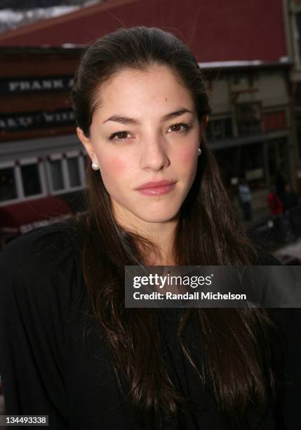 Olivia Thirlby during 2007 Sundance Film Festival - "Snow Angels" Outdoor Portraits in Park City, Utah, United States.