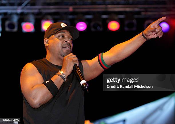 Chuck D of Public Enemy during 21st Annual SXSW Film and Music Festival - BMI Presents Public Enemy, X-Clan and Ozomatli at Town Lake Stage in...