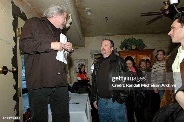 Bob Rosen, Dean of UCLA School of Theater Film and Television and Geoffrey Gilmore