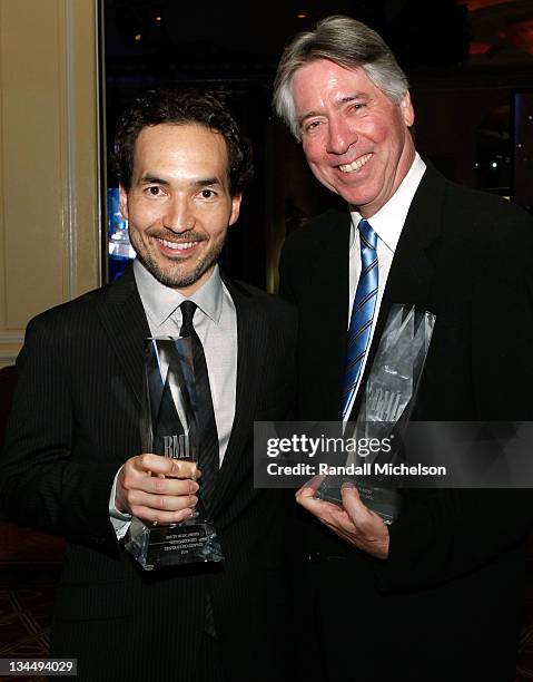 Composers Steve Jablonsky and Alan Silvestry during the 2010 BMI Film/TV Awards held at the Beverly Wilshire Hotel on May 19, 2010 in Beverly Hills,...