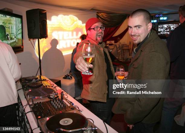 General view of atmosphere at the Stella Artois Cutting Room at the Sundance House during the 2008 Sundance Film Festival on January 22, 2008 in Park...