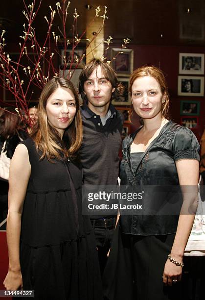 Sofia Coppola, Thomas Mars from Phoenix and Zoe Cassavetes