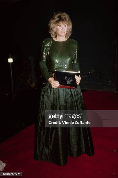 Actress Barbara Bosson at the 16th Annual People's Choice Awards in Los Angeles, US, 11th March 1990.
