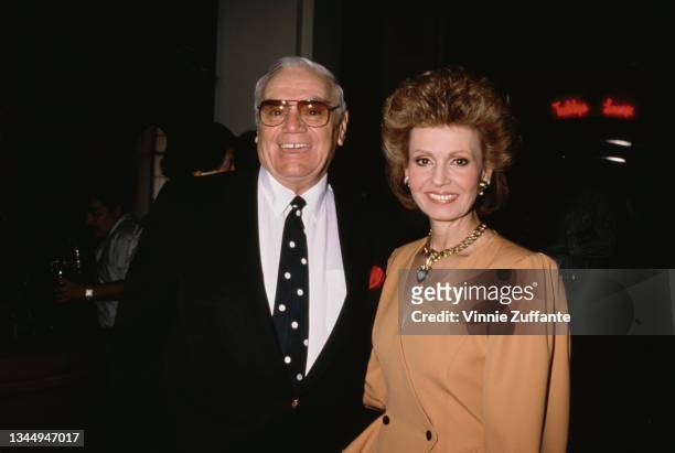 Ernest Borgnine and Tova Borgnine during The 4th Annual IFP/West Independent Spirit Awards at Hollywood Roosevelt Hotel in Hollywood, California,...