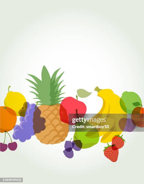 fruit - nectarine stock illustrations