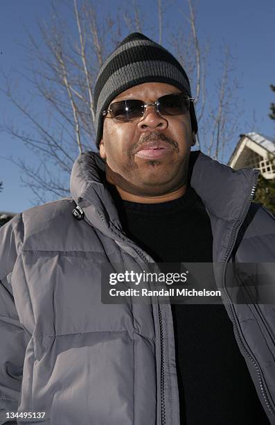 Terence Blanchard during 2006 Sundance Film Festival - Terence Blanchard Outdoor Portraits at Easy Street in Park City, Utah, United States.