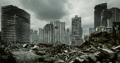 Post Apocalyptic Urban Landscape