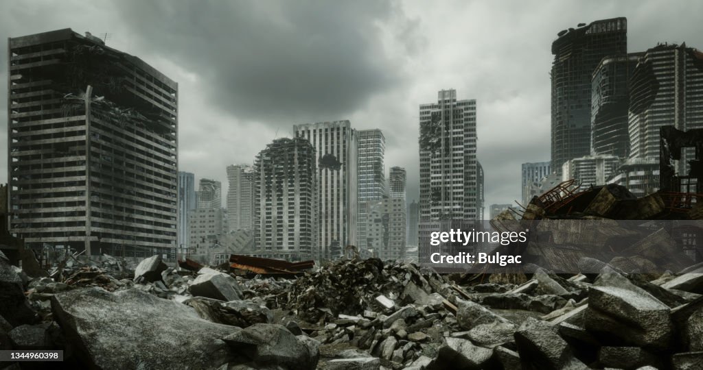 Paisagem Urbana Pós Apocalíptica