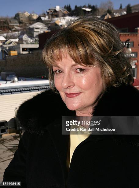 Brenda Blethyn during 2007 Sundance Film Festival - "Clubland" Outdoor Portraits at Delta Sky Lodge in Park City, Utah, United States.