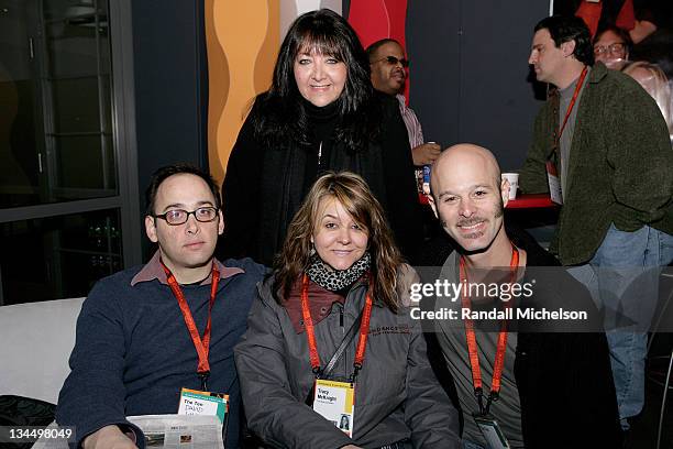 Doreen Ringer Ross, Dave Wain, Tracey McKnight and Craig Wedren