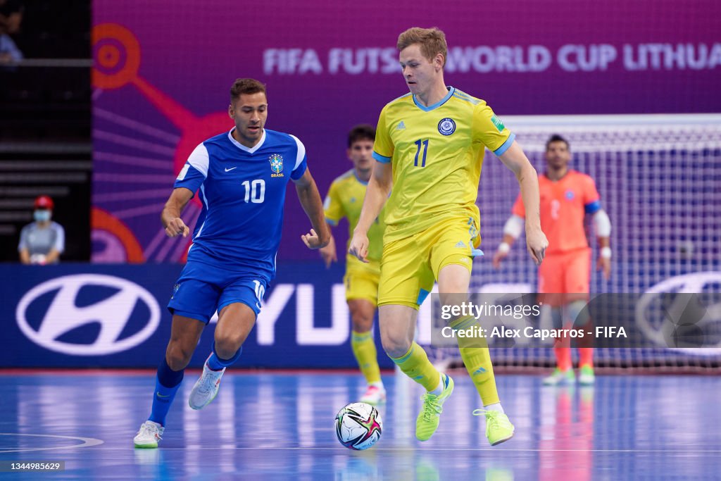 Brazil v Kazakhstan: 3rd Place Playoff - FIFA Futsal World Cup 2021