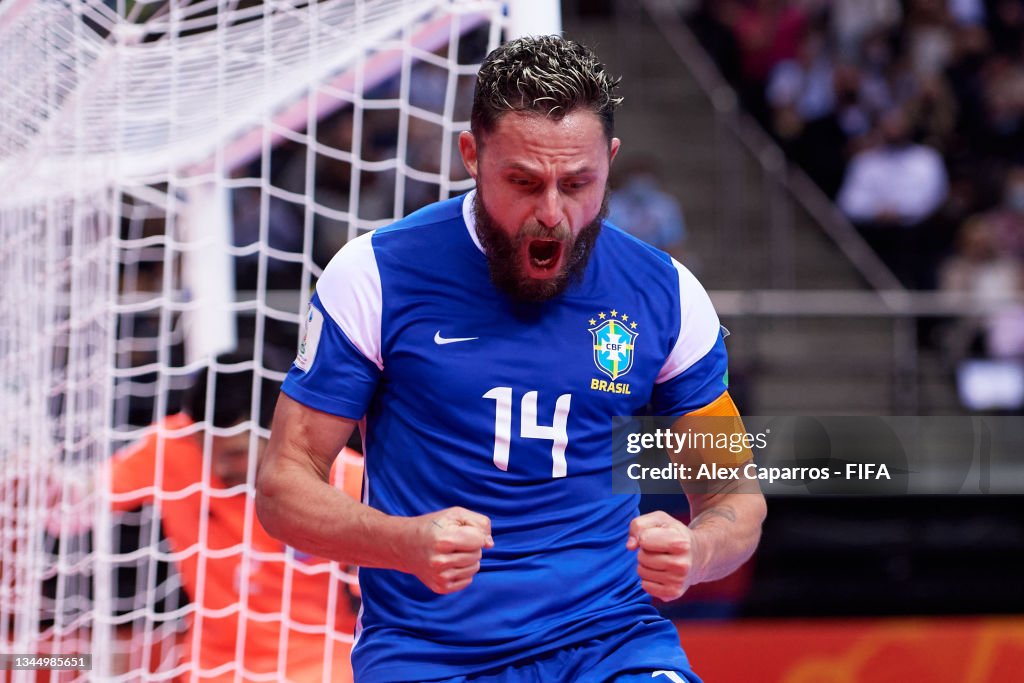 Brazil v Kazakhstan: 3rd Place Playoff - FIFA Futsal World Cup 2021