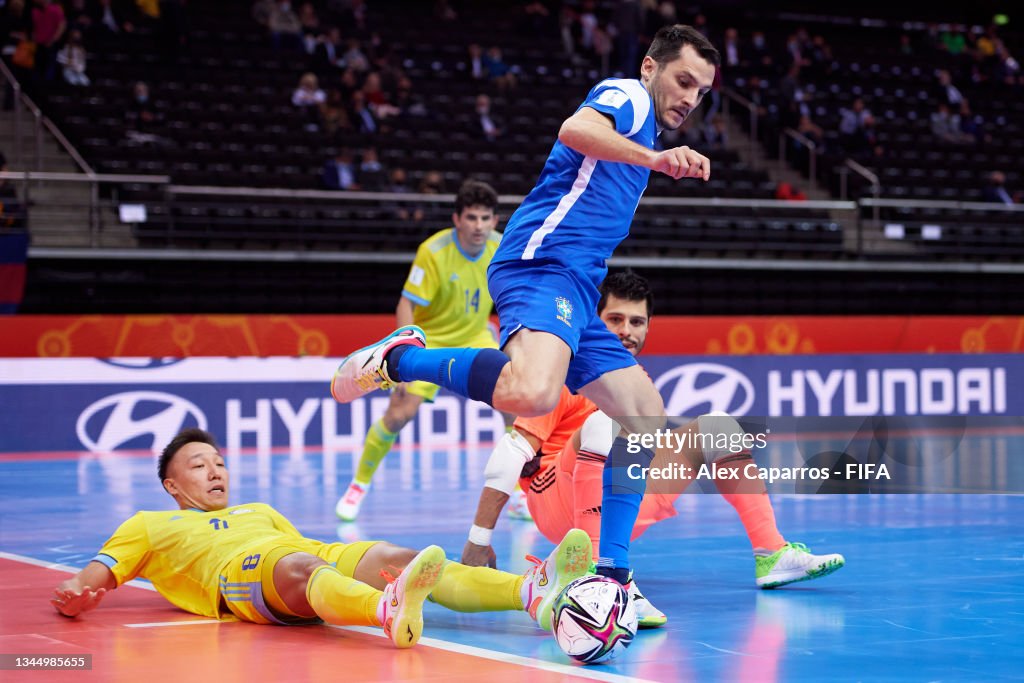 Brazil v Kazakhstan: 3rd Place Playoff - FIFA Futsal World Cup 2021