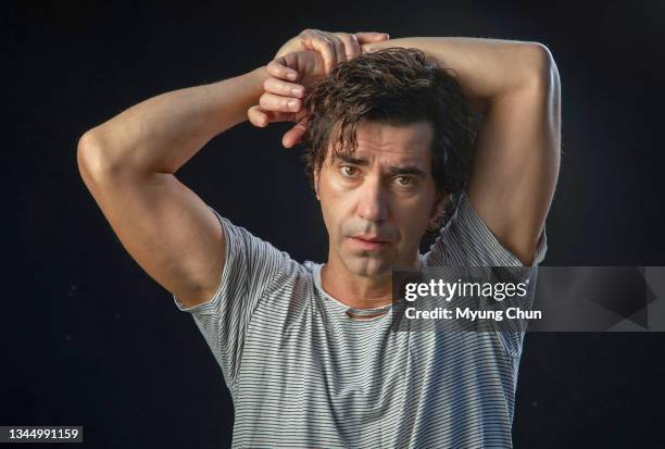 Actor Hamish Linklater is photographed for Los Angeles Times on September 16, 2021 in Los Angeles, California. PUBLISHED IMAGE. CREDIT MUST READ:...