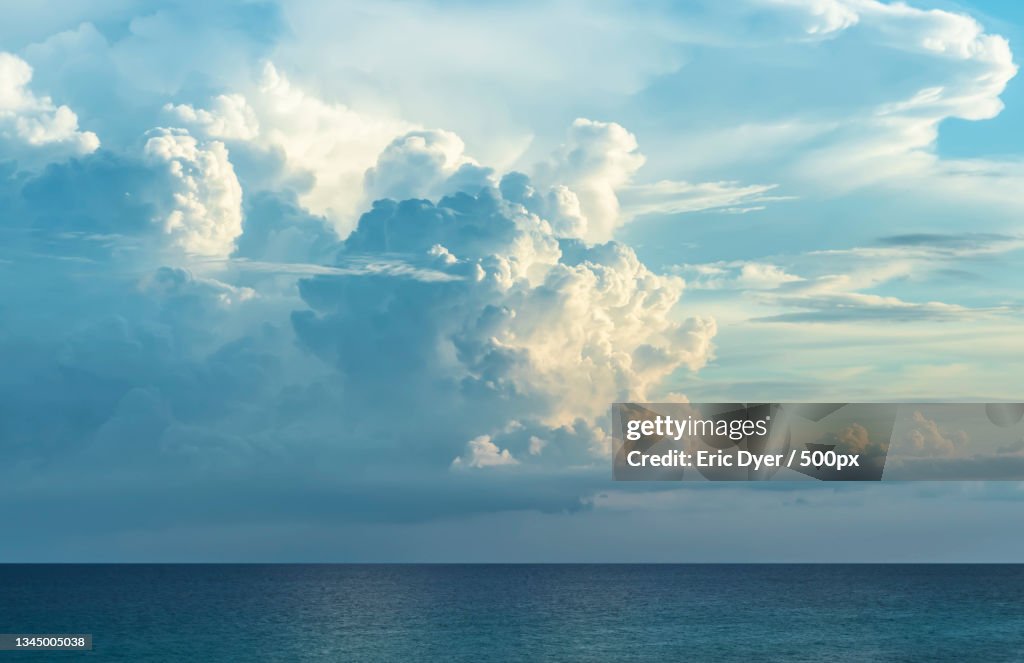 Scenic view of sea against sky,Destin,Florida,United States,USA