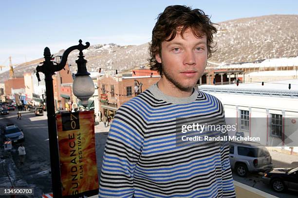 Khan Chittenden during 2007 Sundance Film Festival - "Clubland" Outdoor Portraits at Delta Sky Lodge in Park City, Utah, United States.