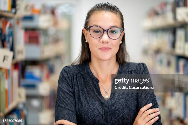 Library Spectacles Librarian Glasses Photos and Premium High Res Pictures - Getty Images