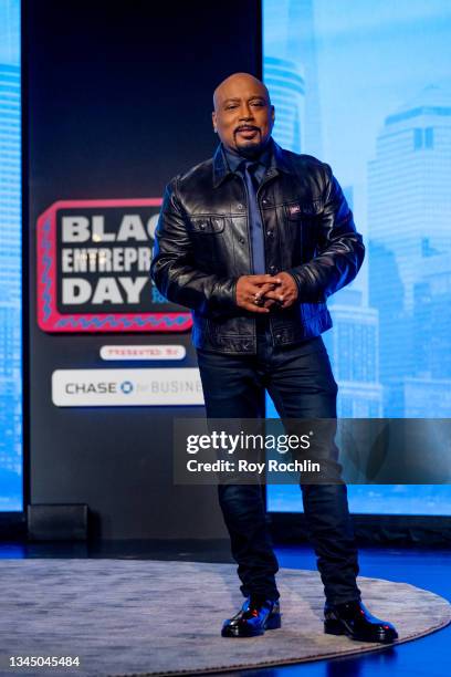 Daymond John attends the 2021 Black Entrepreneurs Day at The Apollo Theater in Harlem on October 05, 2021 in New York City.