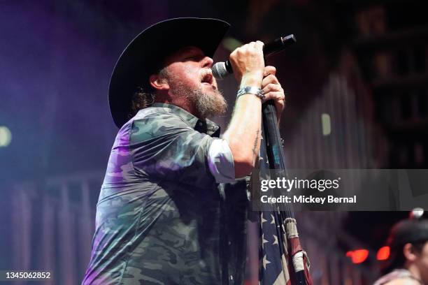 Colt Ford performs during Tootsie's Orchid Lounge 60th Annual Birthday Bash at Tootsie's Orchid Lounge on October 05, 2021 in Nashville, Tennessee.