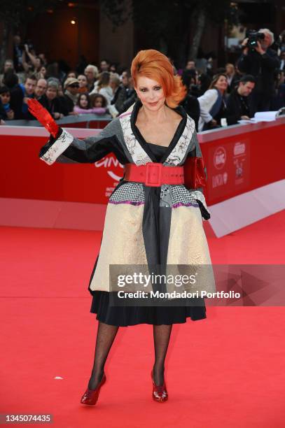 Marina Ripa di Meana at Rome International Film Festival. Rome , October 28th, 2010