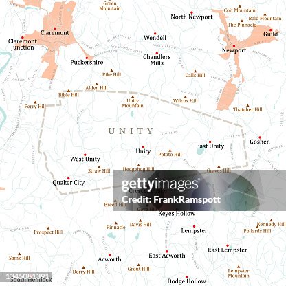 NH Sullivan Unity Vector Road Map NH Sullivan Unity Vector Road Map