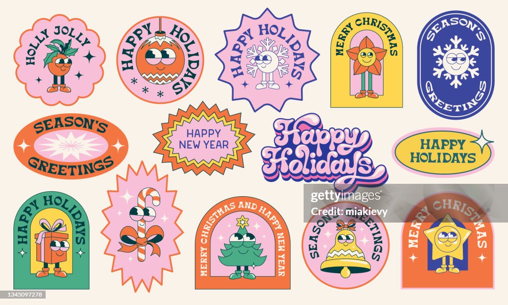 Adesivos de Natal