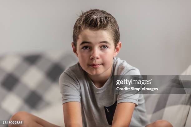 114 Teenage Boy With Brown Hair Photos and Premium High Res Pictures -  Getty Images