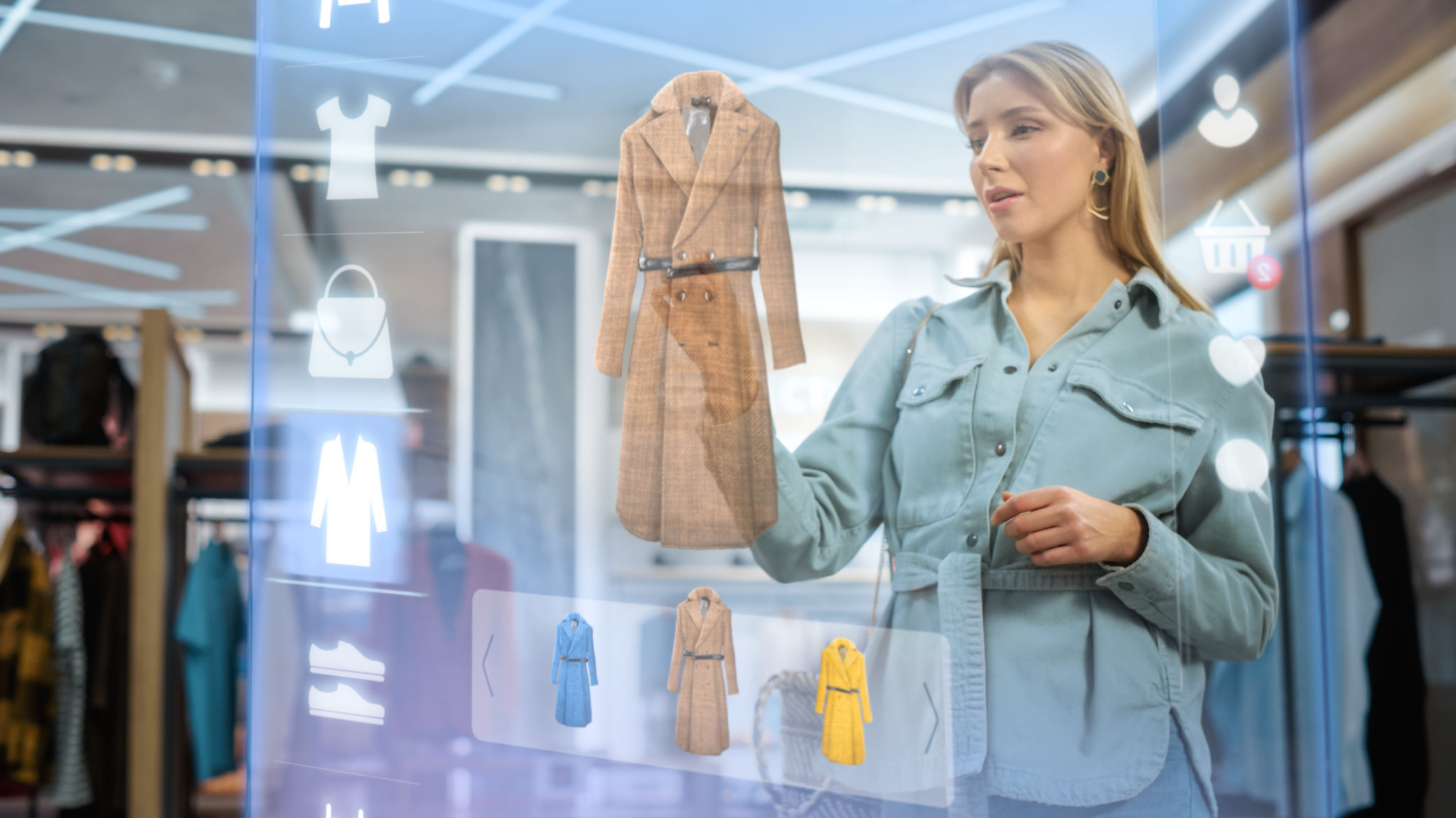 virtual reality shopping
