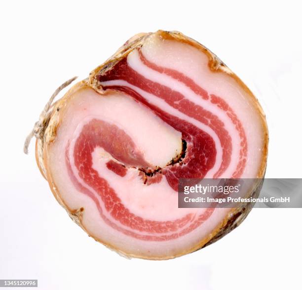 pancetta (italy) - pancetta stock pictures, royalty-free photos & images