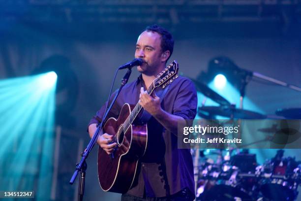 Dave Matthews of the Dave Matthews Band performs during day two of Dave Matthews Band Caravan at Bader Field on June 25, 2011 in Atlantic City, New...