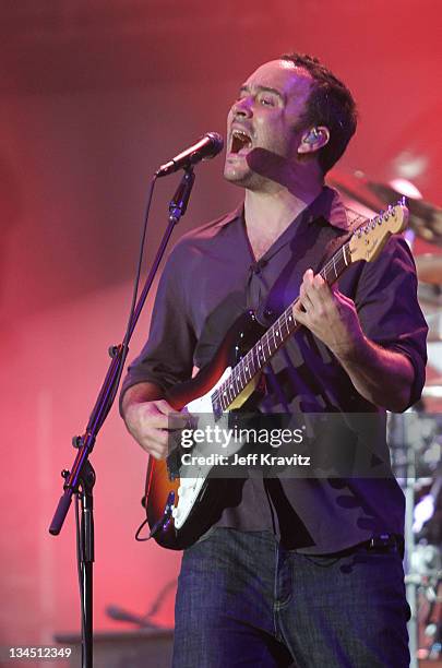 Dave Matthews of the Dave Matthews Band performs during day two of Dave Matthews Band Caravan at Bader Field on June 25, 2011 in Atlantic City, New...